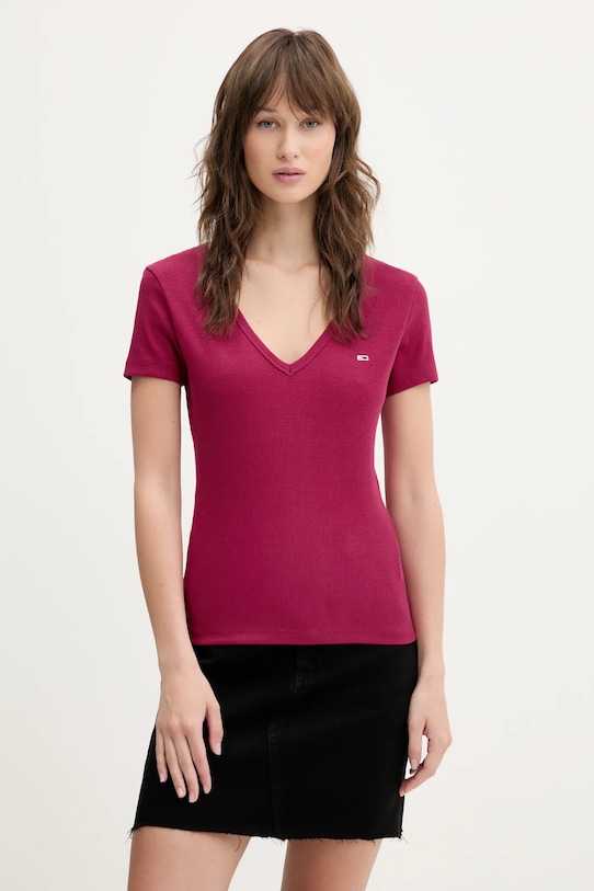 

Футболка Tommy Jeans, бордовый