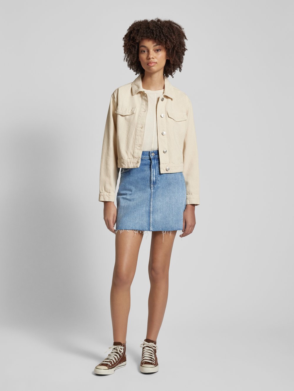 

Юбка из денима с эффектом поношенности «Виктория» G-Star Raw