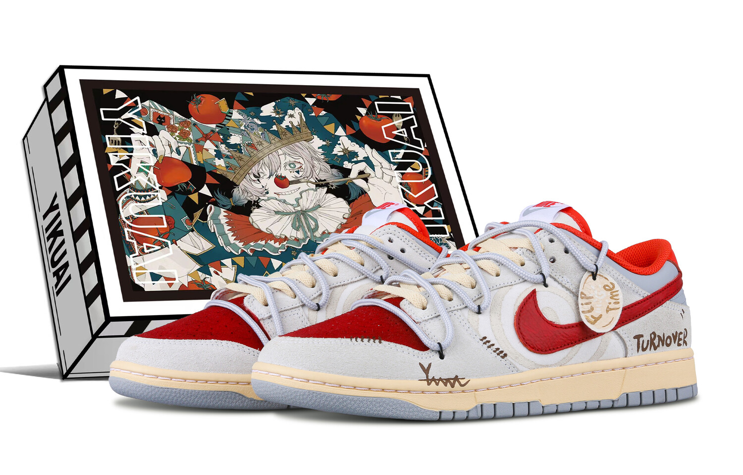 

Обувь для скейтбординга Nike Dunk унисекс, Reminiscences of Red