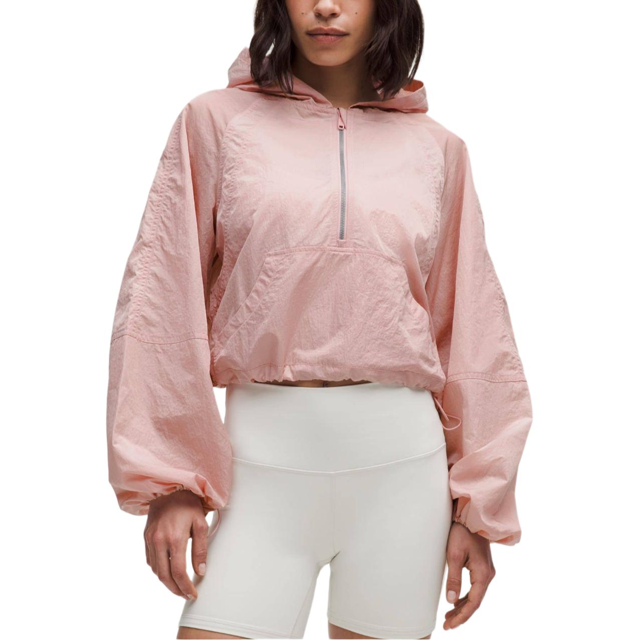 

Lululemon Женская укороченная анорак куртка, Hazy Pink/PKHZ
