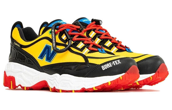 Кроссовки квартира x 801 gtx New Balance, желтый — фото 2