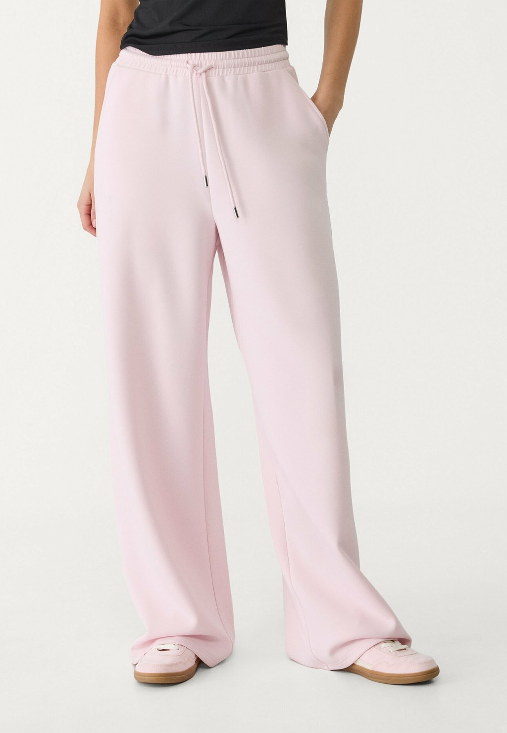 

Спортивные штаны PALAZZO Stradivarius, светло-розовый