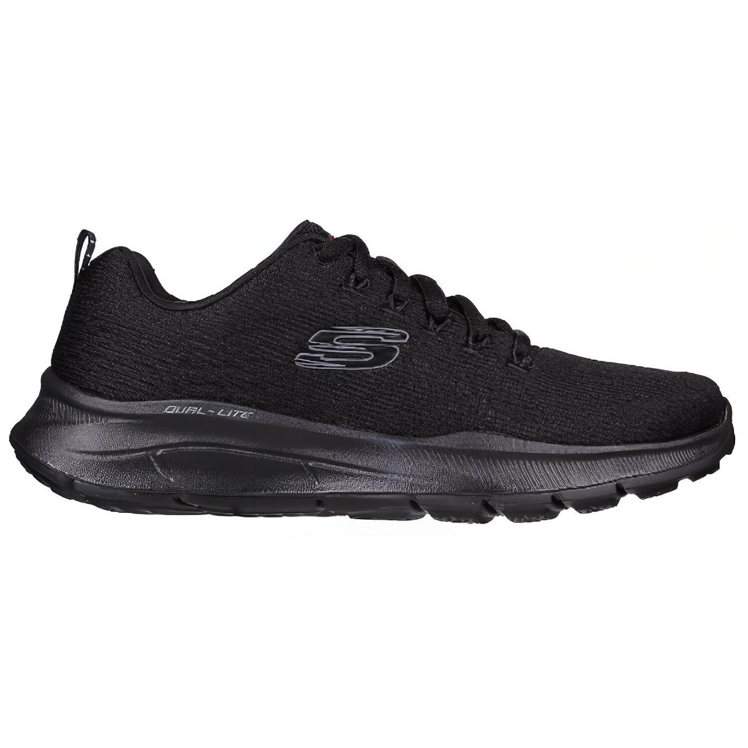 Кроссовки Skechers Relaxed Fit Lifestyle Shoes Men Low-top Black, черный — фото 2