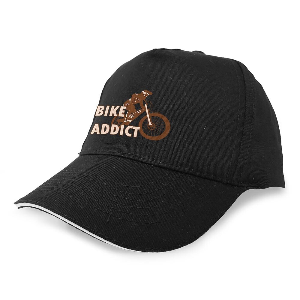 

Бейсболка Kruskis Bike Addict, черный