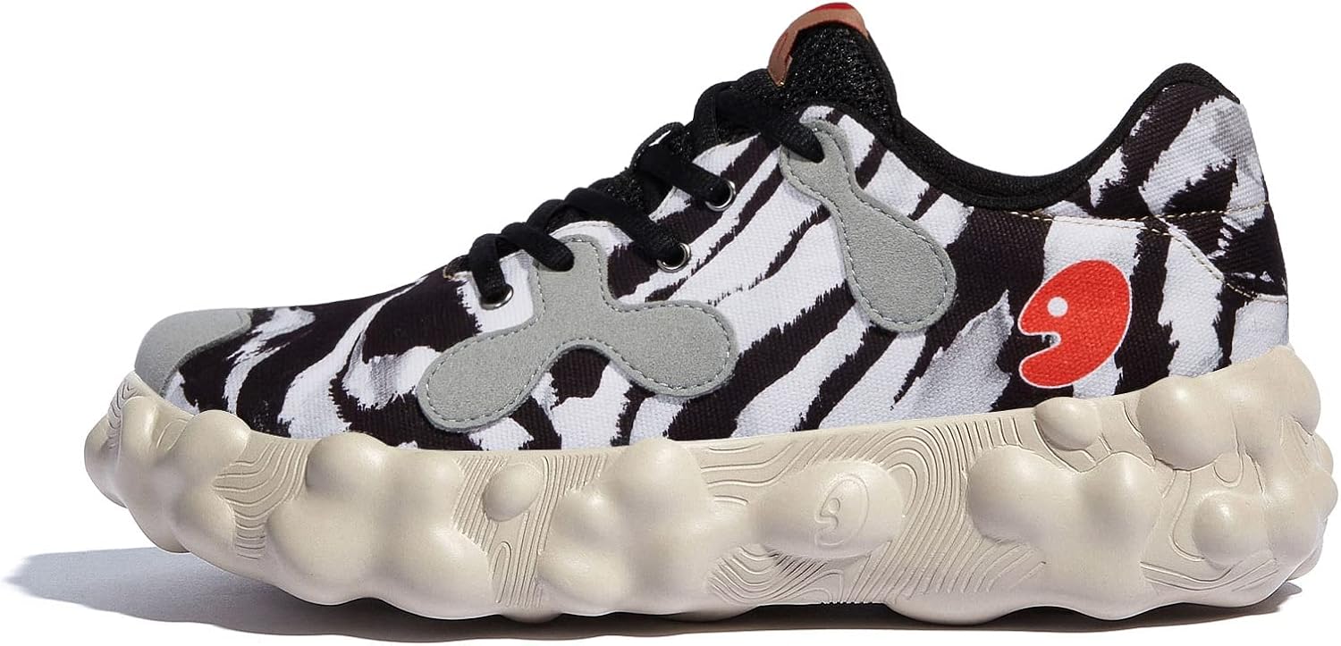 

Мужские прогулочные туристические туфли UIN, слипоны, повседневные, легкие, с широкой носочной частью, массивные модные кроссовки Figueras, Figueras I Zebra Tribe 3