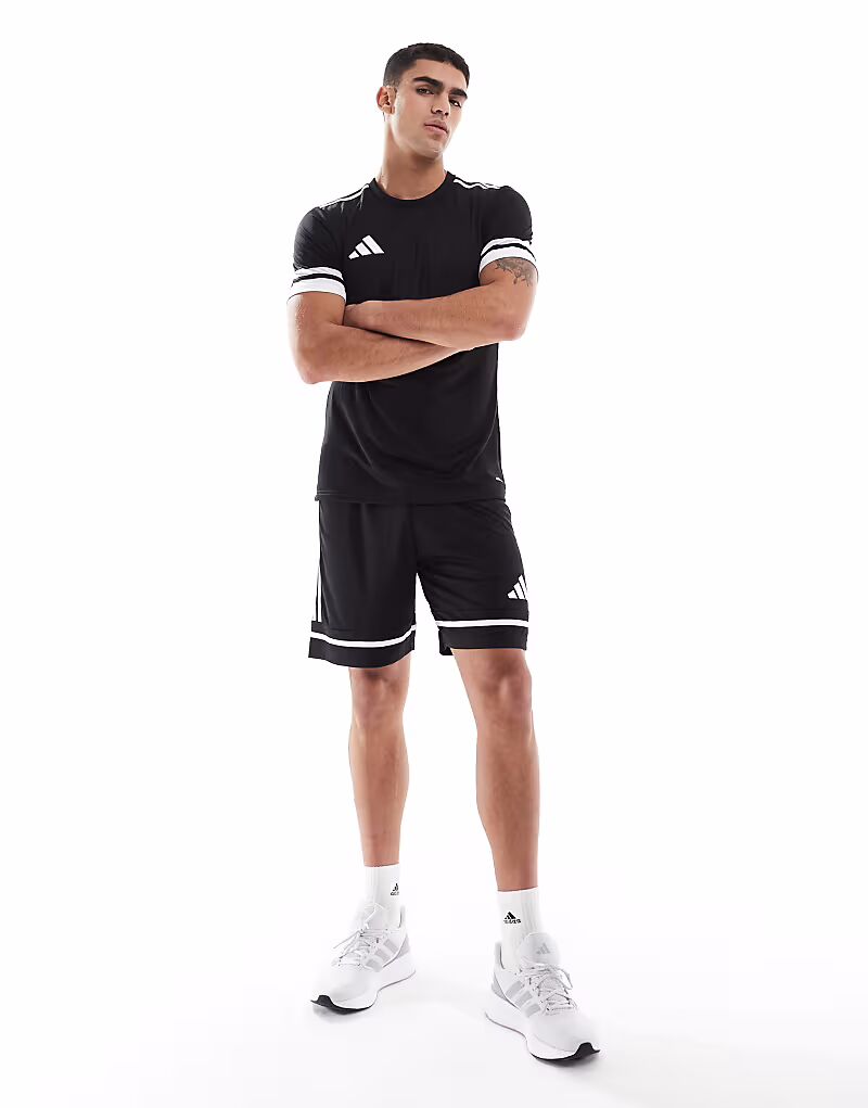 Футболка Adidas Football Squadra 25 черного цвета Adidas Performance — фото 4