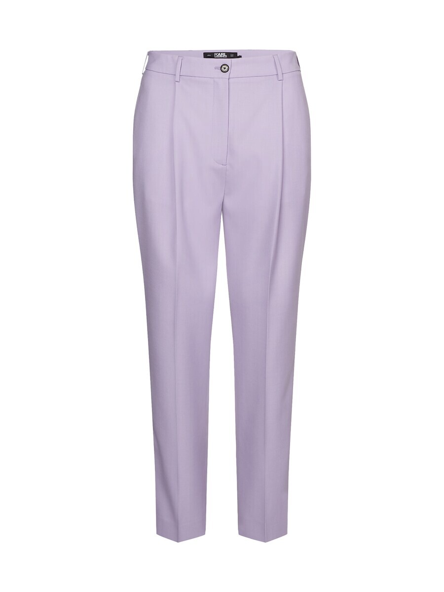

Брюки Karl Lagerfeld Regular Pleat-Front Pants, цвет Lavender