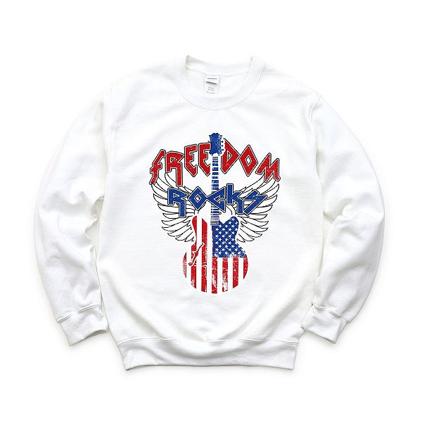 

Свитшот Freedom rocks Simply Sage Market, White