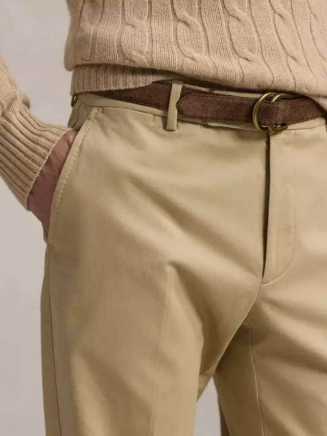Брюки Честер Ralph Lauren, Monument Tan — фото 3