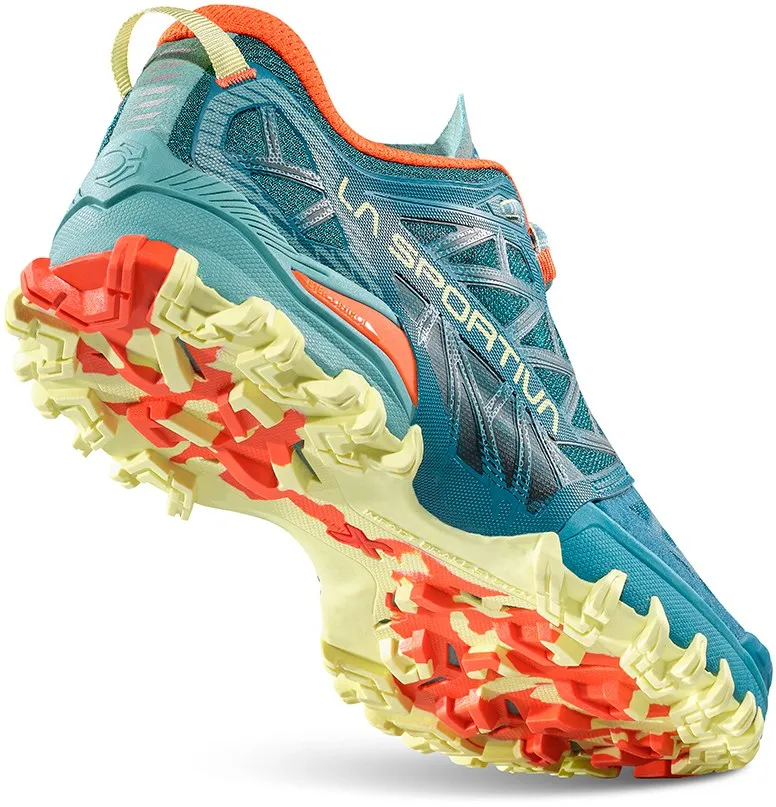Женские кроссовки для трейлраннинга Bushido III La Sportiva, Everglade/Zest — фото 4