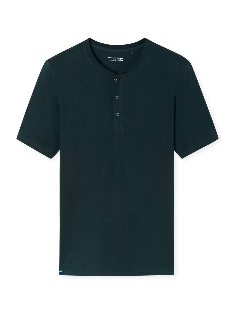 

Классическая футболка SCHIESSER Shirt T-Shirt - Mix + Relax, ночной синий