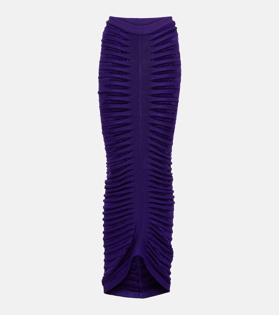 

Юбка макси с рюшами ALAÏA, фиолетовый
