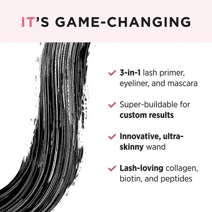 Тушь для ресниц Tightline 3-в-1 Lash Primer Eyeliner, 0,12 жидких унции, черная, It Cosmetics — фото 3