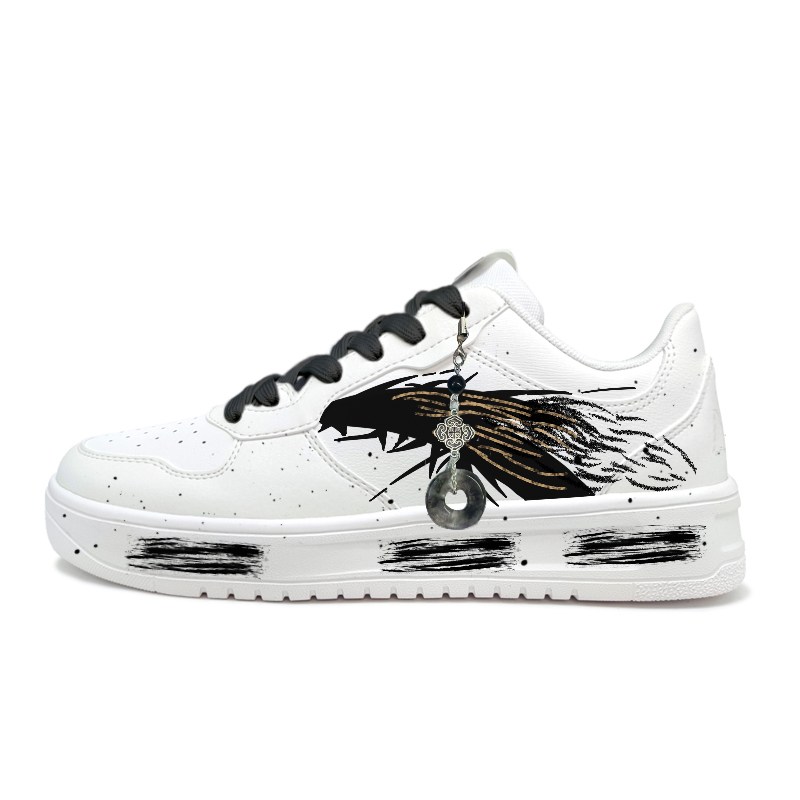 

Расслабленные износостойкие и легкие низкие кроссовки для скейтбординга мужские ANTA, светло-Summer Star