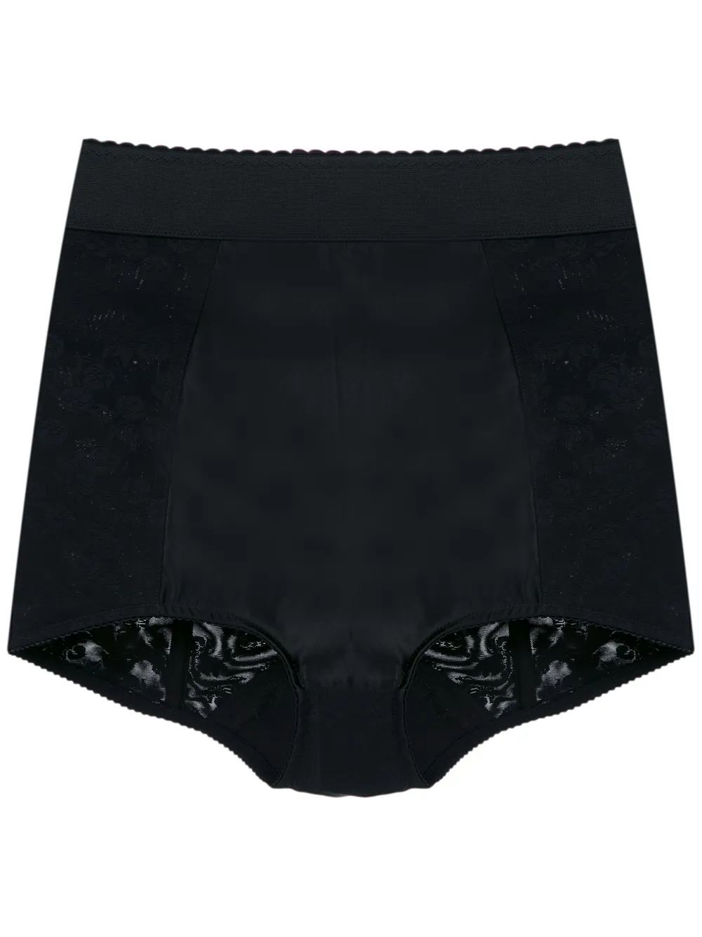 

Трусы-брифы с завышенной талией DOLCE & GABBANA, черный