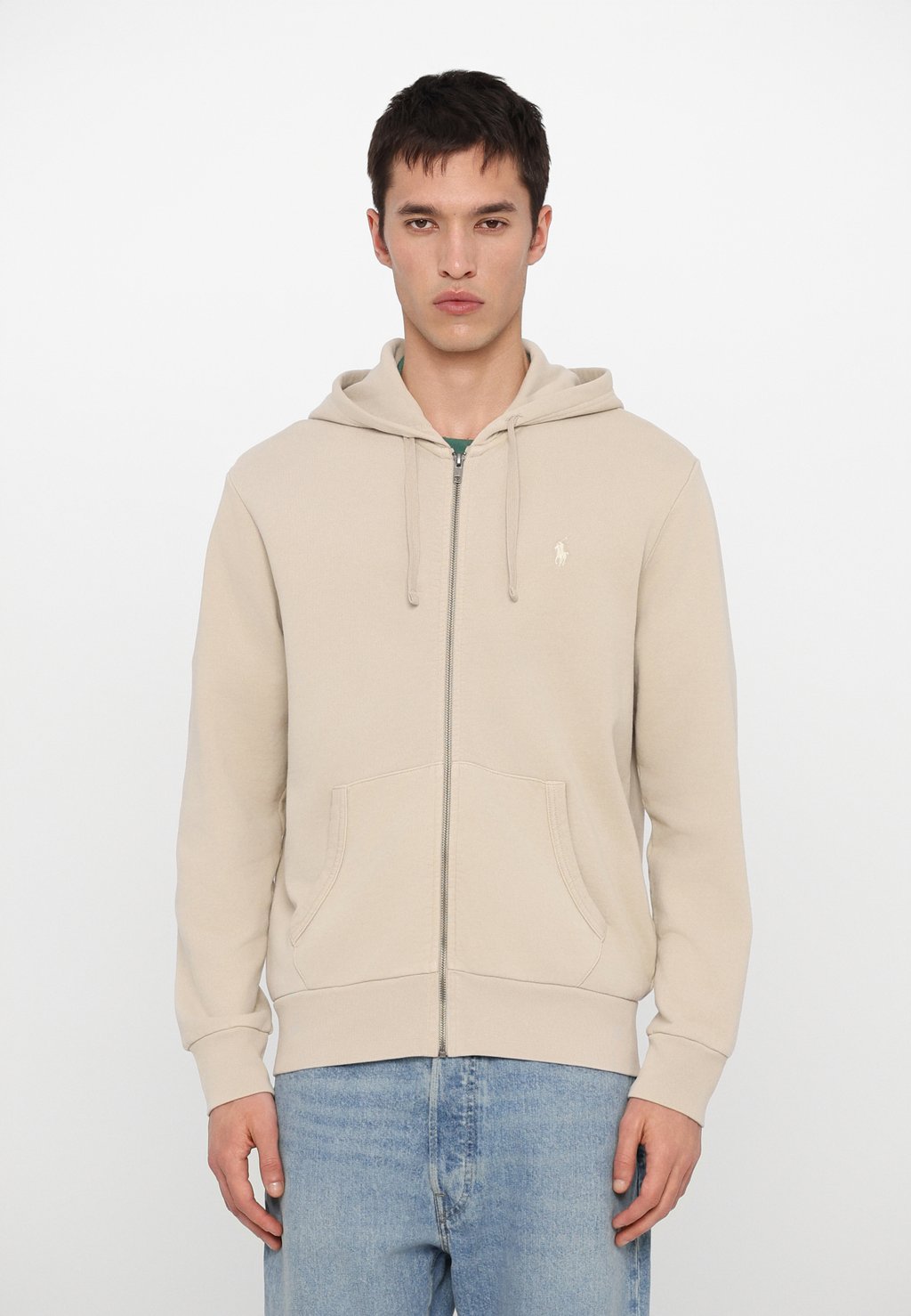 

Толстовка на молнии HOOD LONG SLEEVE Polo Ralph Lauren, бежевый