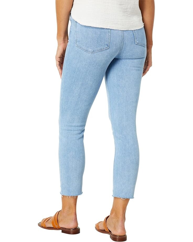 

Джинсы Paige Sarah Slim Crop Raw Hem in Park Ave, цвет Park Ave