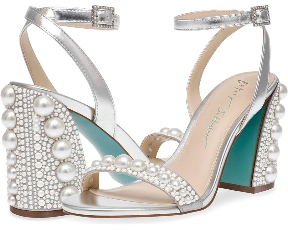 

Туфли Blue by Betsey Johnson Lexi, серебряный