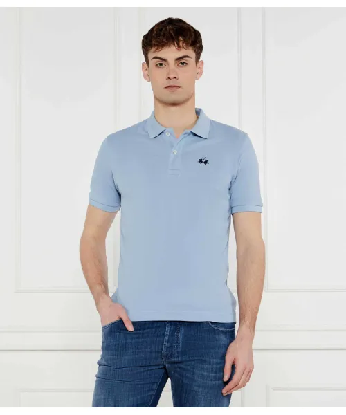 

Футболка поло Regular fit La Martina, синий