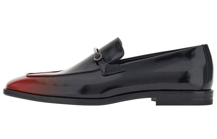 Кожаные мокасины с пряжкой Gancini Gradient Ferragamo