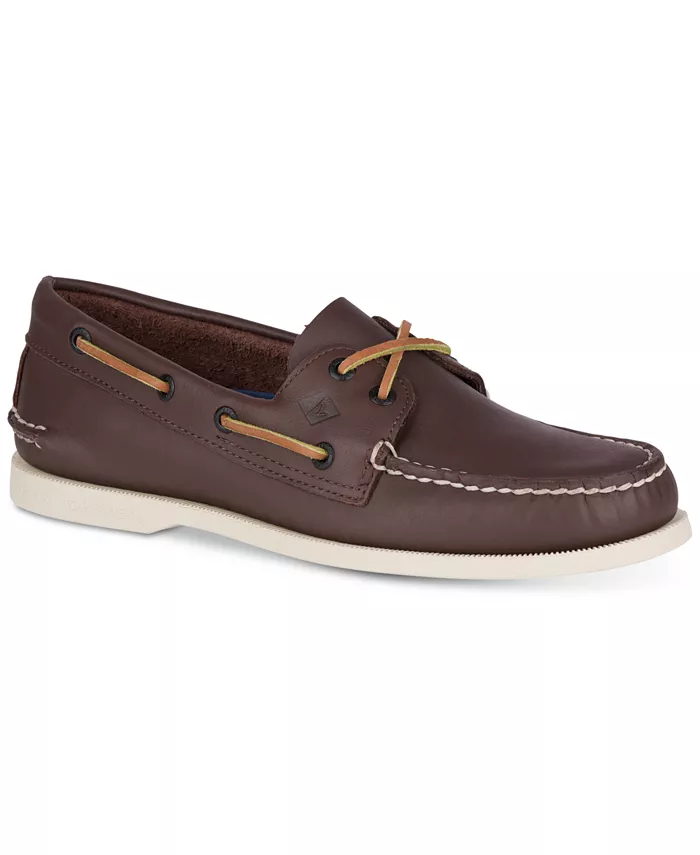 

Мужские классические лодочные туфли Authentic Original Boat Shoe Sperry, коричневый/бежевый