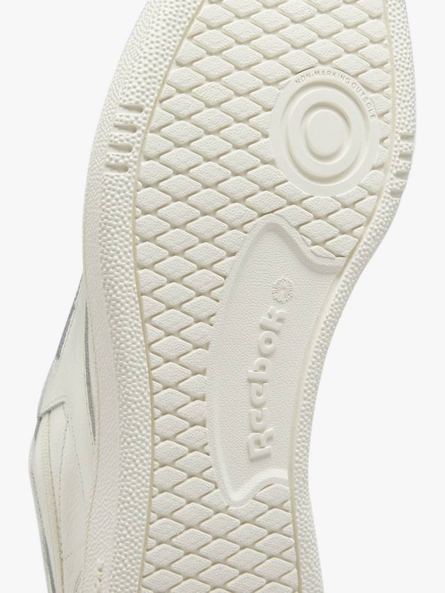 Кожаные кроссовки club c 85 Reebok, цвет Chalk/Blue — фото 3