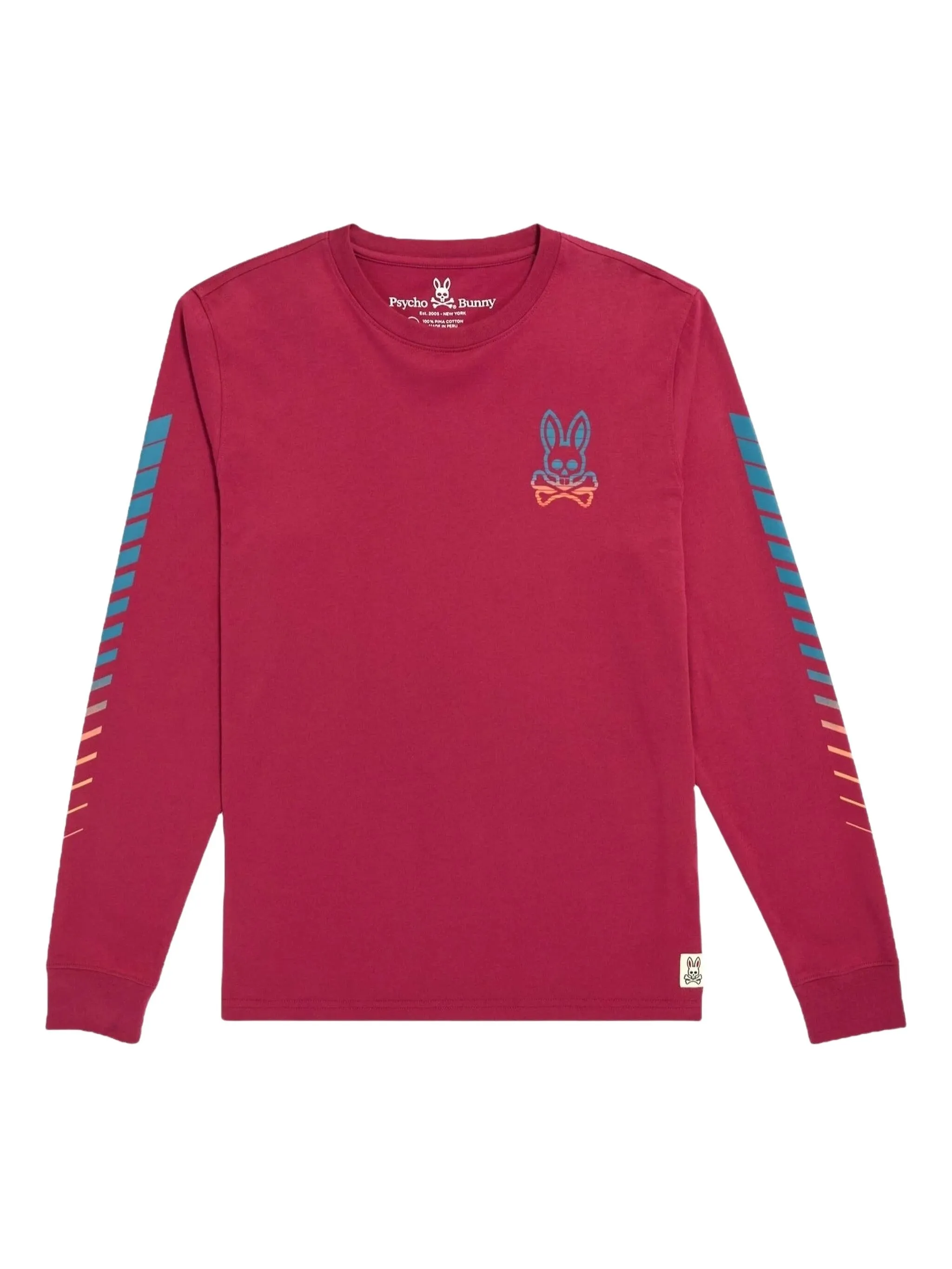 

Футболка Egremont Psycho Bunny, красный