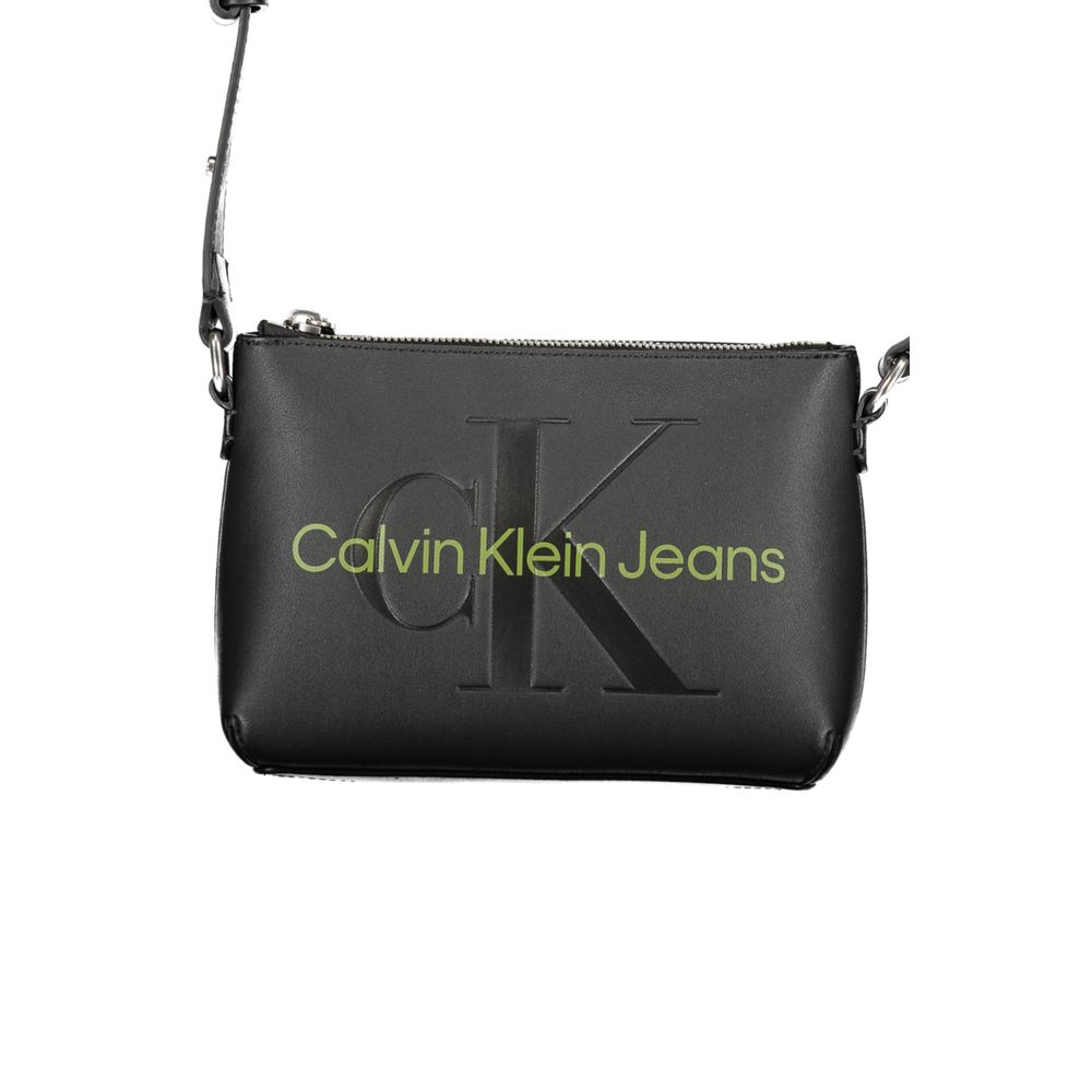 

Черная полиэтиленовая сумка Calvin Klein