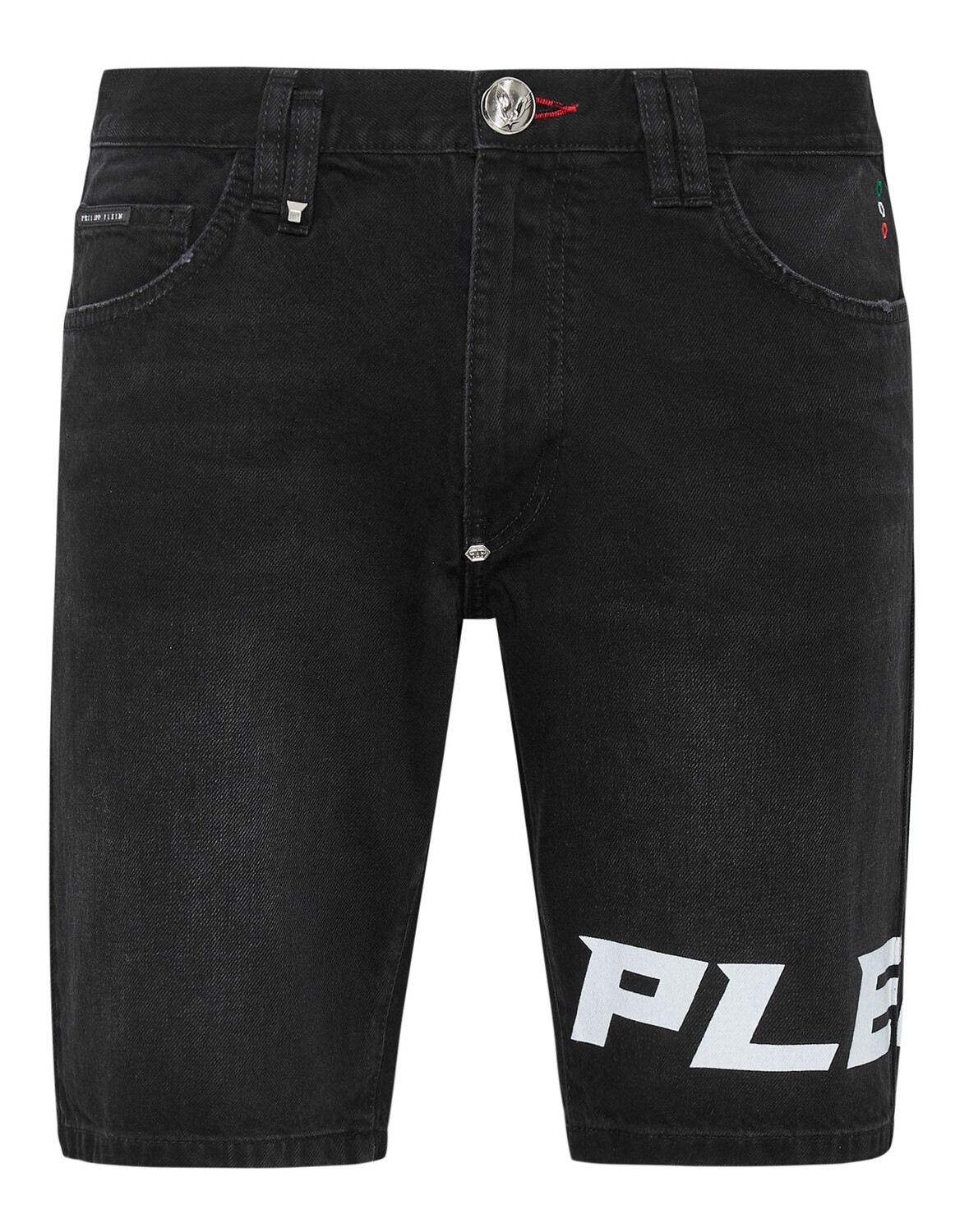 

Джинсовые шорты Mykonos Philipp Plein, цвет Dark Side
