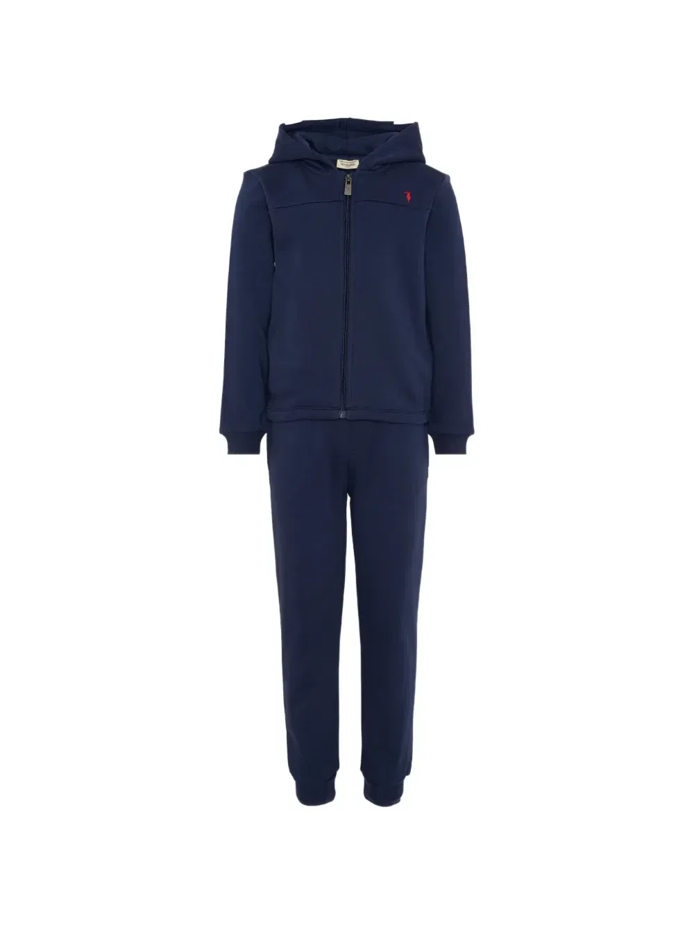 Спортивный костюм с капюшоном и молнией Trussardi Junior, синий