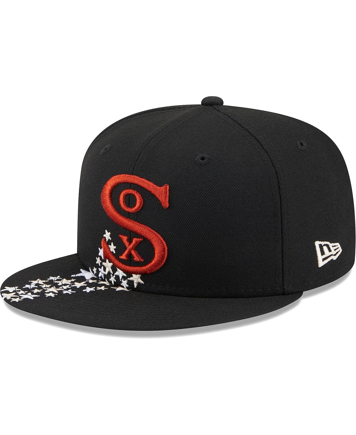 

Мужская черная приталенная шляпа Chicago White Sox Meteor 59FIFTY New Era