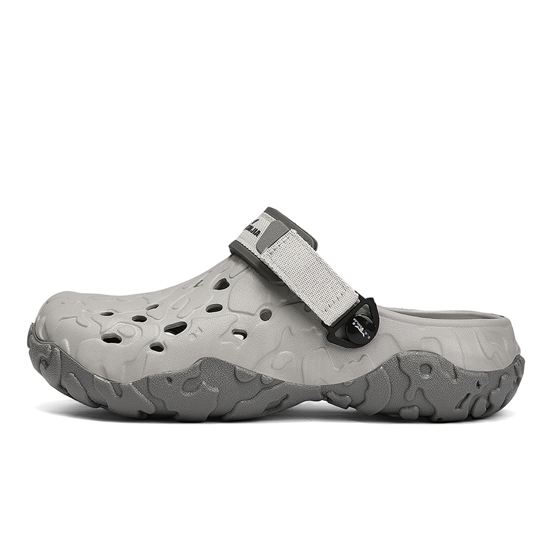 

G.N.SHIJIA Клоги мужские Lead White Gray, цвет Lead White Gray