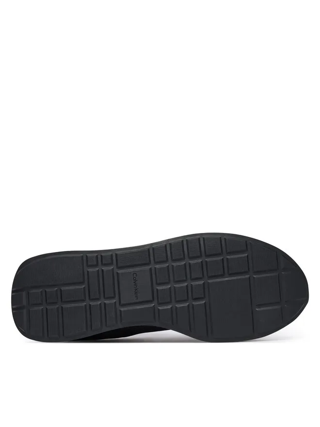 Calvin Klein Кроссовки Retro Runner Ripstop Aop Ny HM0HM02140, черный — фото 4