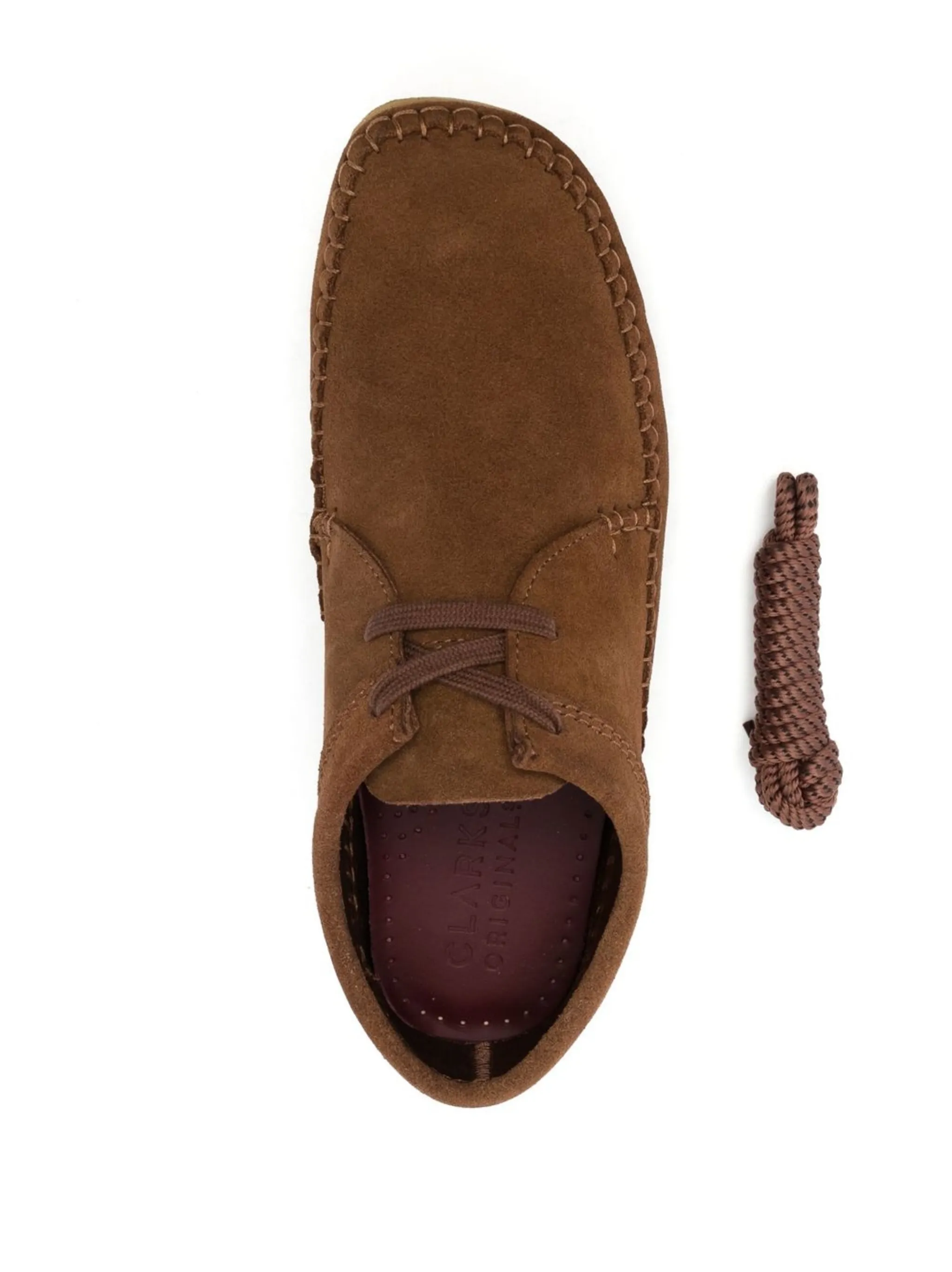 Туфли Iconic Weaver Clarks Originals, коричневый — фото 4