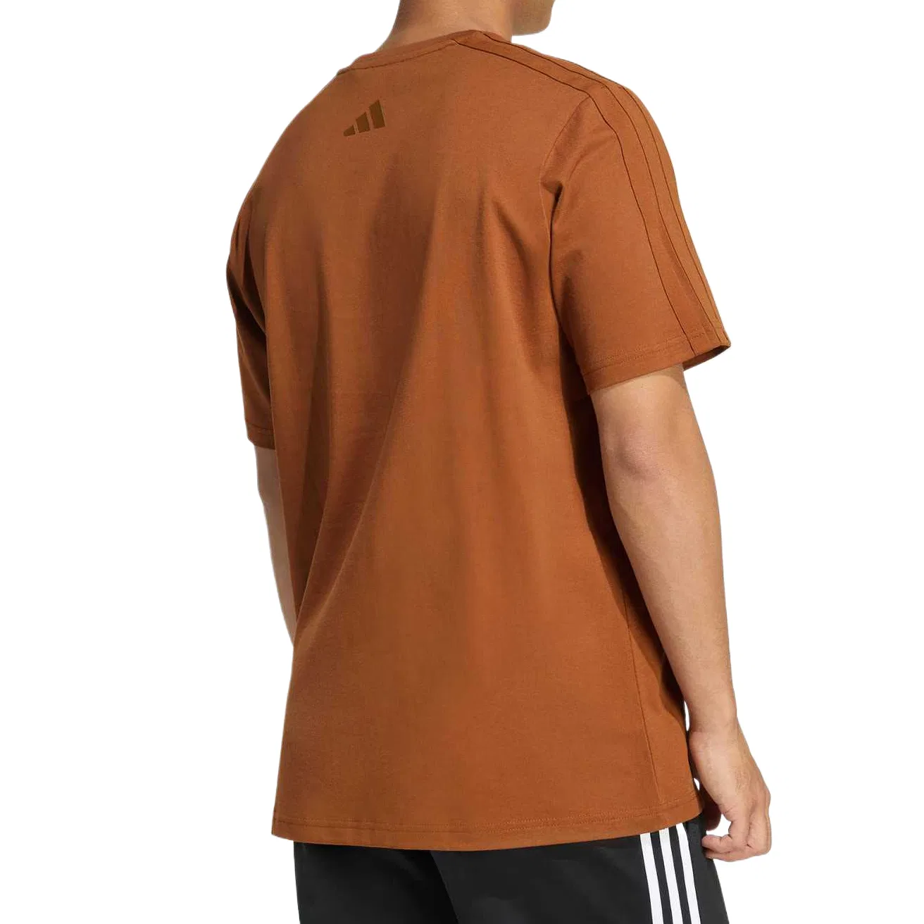 Футболка мужская Dark Bronze с круглым вырезом Adidas — фото 4