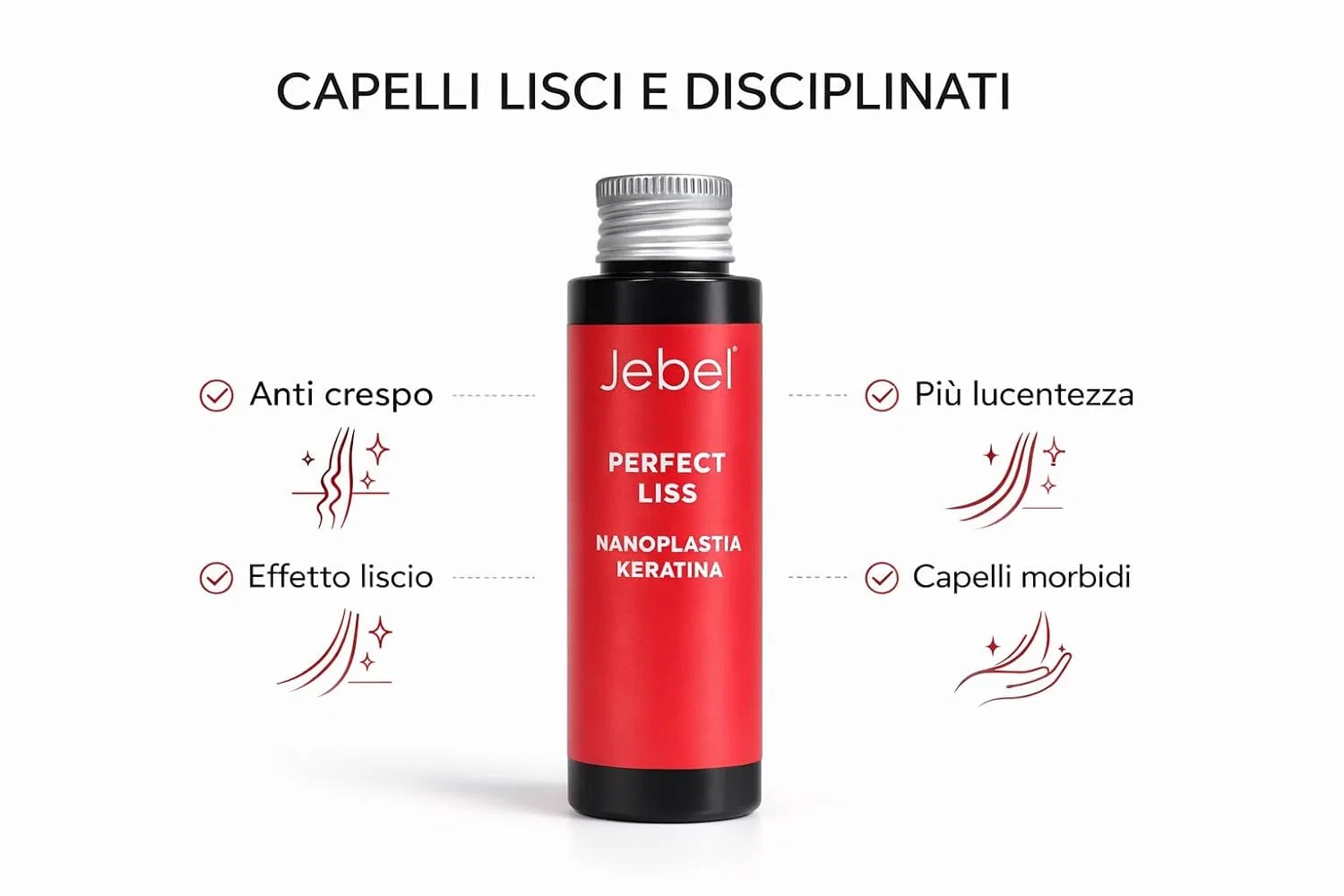 Набор для бразильского выпрямления волос «Perfect Liss Nanoplastia» от JEBEL Jebel — фото 3