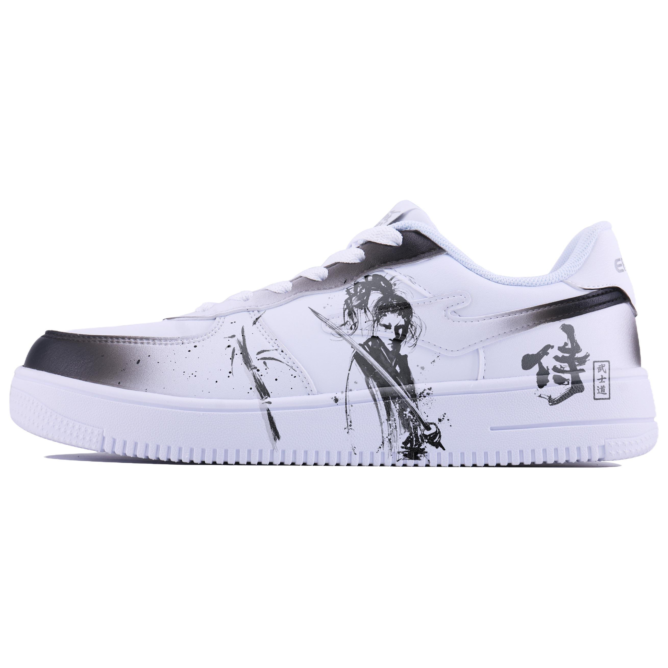 

Erke Износостойкие дышащие низкие кроссовки для скейтбординга, мужские, белые