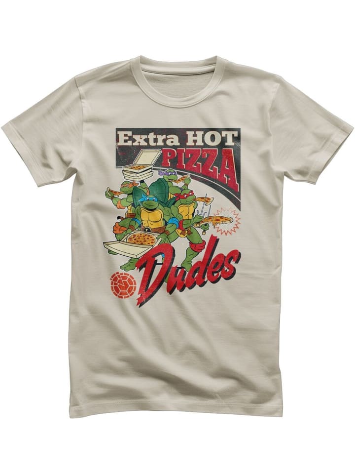 

Teenage Mutant Ninja Turtles Футболка "Extra Hot Pizza Dudes T-Shirt" цвета хаки