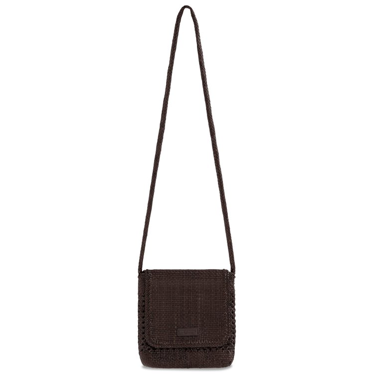 

Сумка через плечо Aimé Leon Dore Woven Leather Shoulder Bag, коричневый