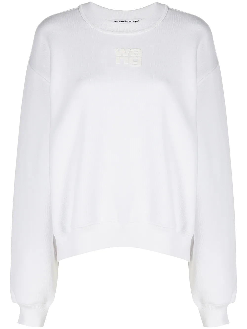 

Толстовка с логотипом Alexander Wang, белый