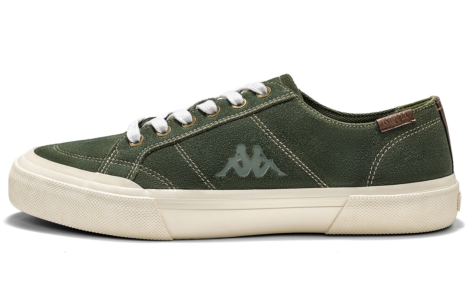 

Кроссовки Kappa Skateboarding Shoes Men Low-top Green/off-white, зеленый
