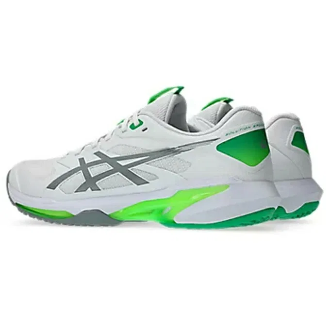 Мужские теннисные кроссовки «Solution Speed FF 4 OC» от ASICS, Wh/Gravel — фото 3