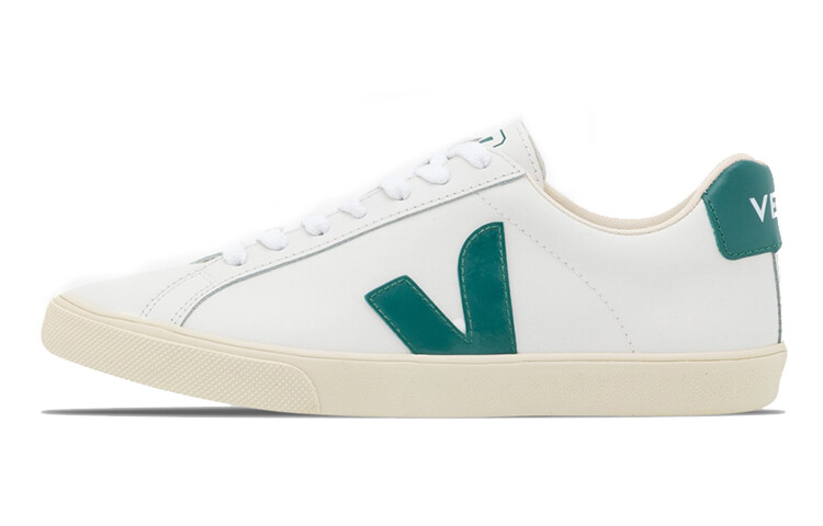 

Кроссовки для скейтбординга Esplar Unisex Low-Top White/Green Veja