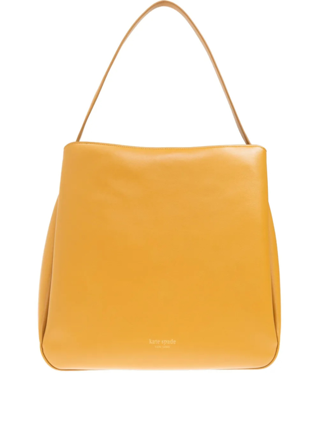 

Кожаная сумка-тоут Kate Spade, желтый