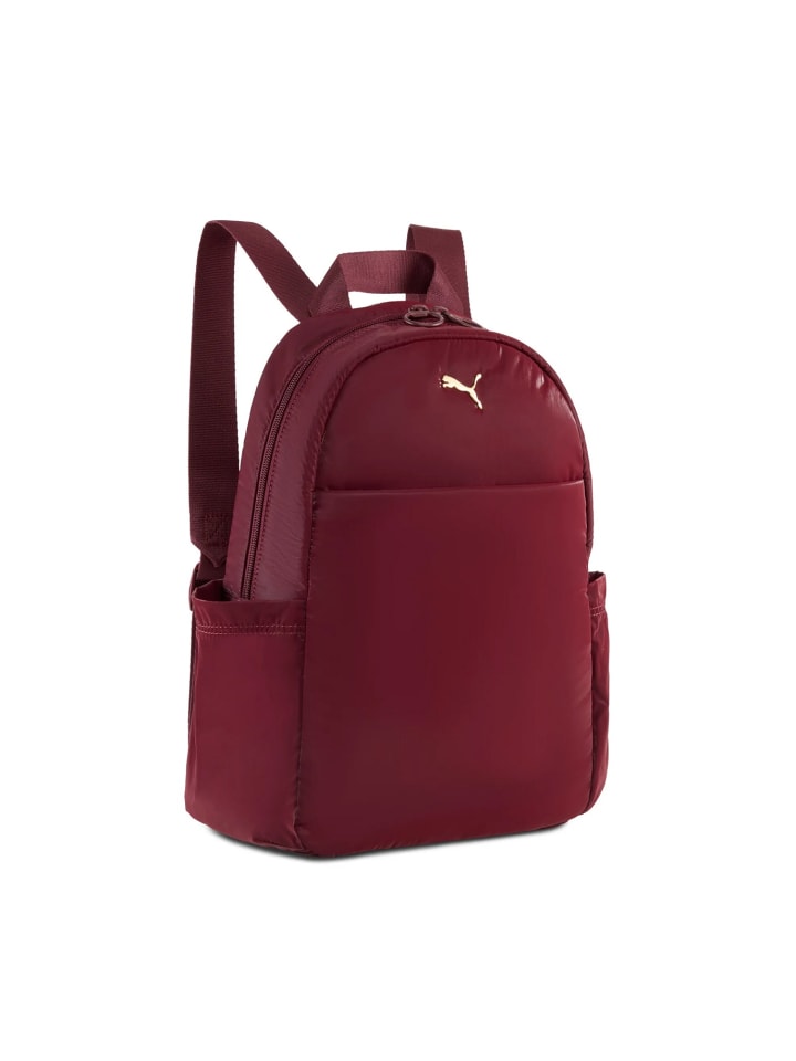 

Puma Рюкзак UP Small Backpack объемом 9 литров, рубиново-золотистый с металлическим блеском, с логотипом