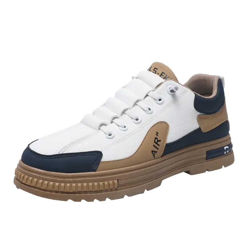 

Boogie Bear Амортизирующие нескользящие износостойкие поддерживающие сбалансированные низкие повседневные туфли мужские Khaki Blue, цвет Khaki Blue