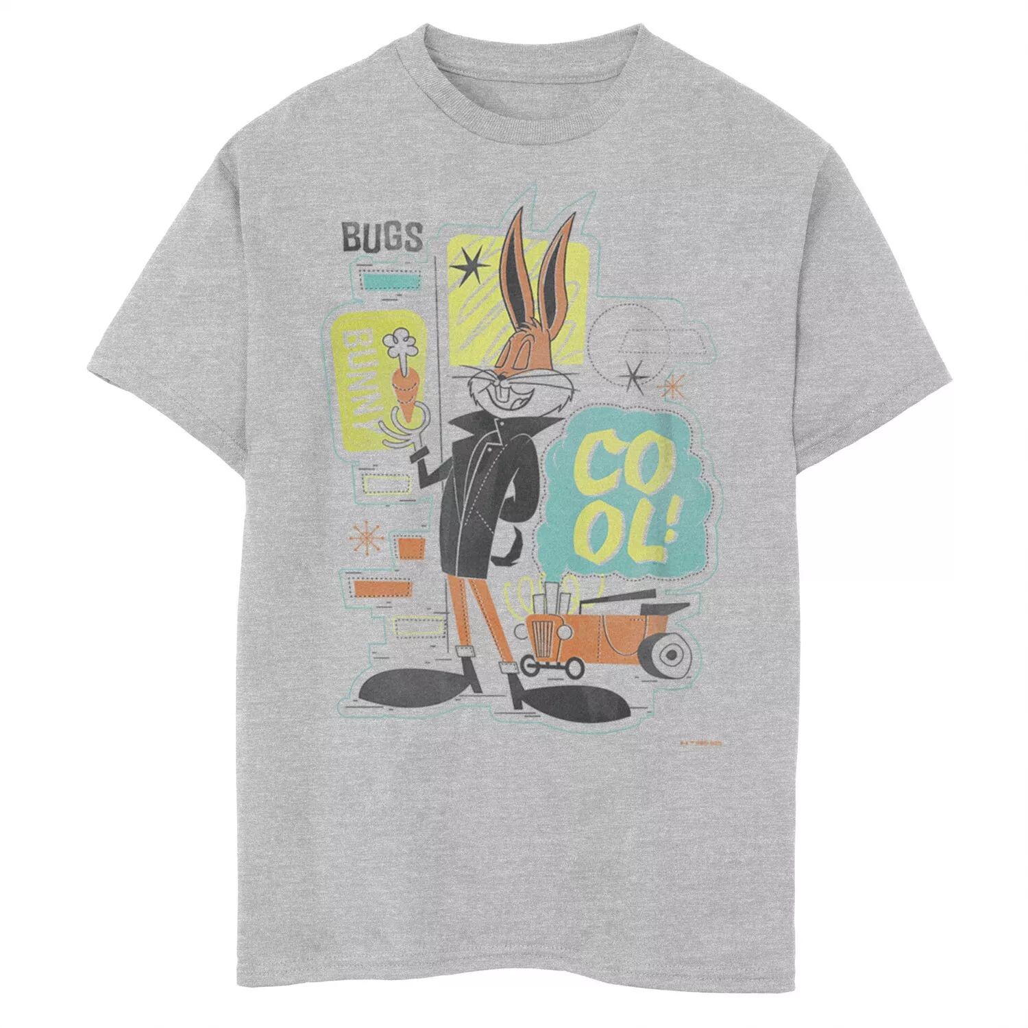 

Футболка с коллажем «Looney Tunes Bugs Bunny» для мальчиков 8–20 лет Licensed Character