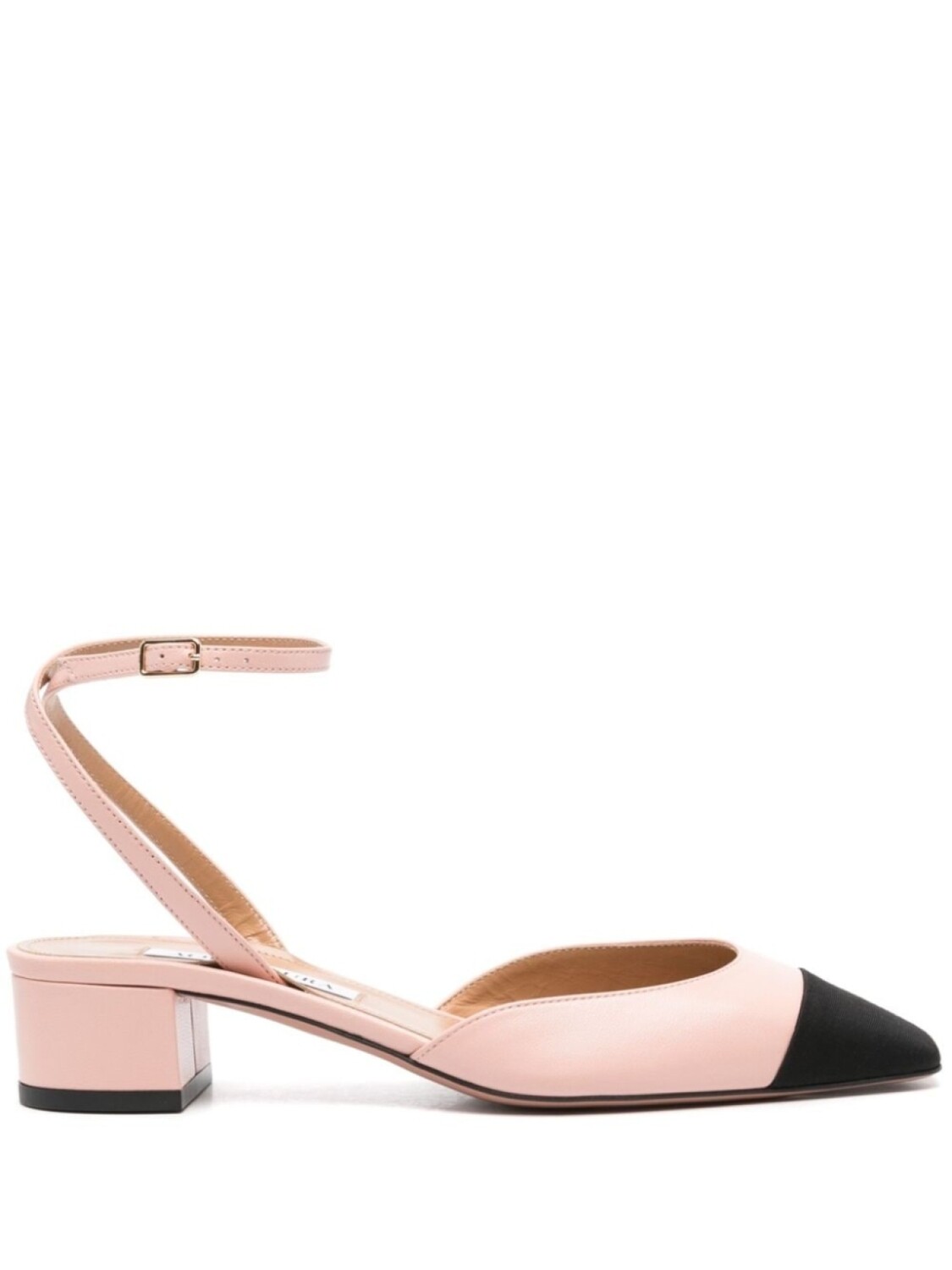 

Aquazzura туфли-лодочки French Flirt из кожи 35 мм, розовый