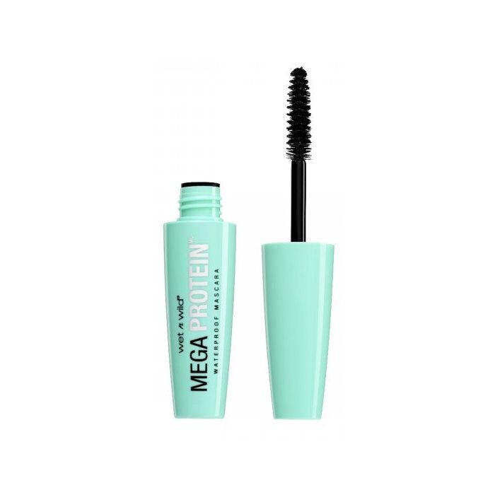 

Тушь для ресниц Mega Protein Máscara de Pestañas Wet N Wild, Negro Waterproof
