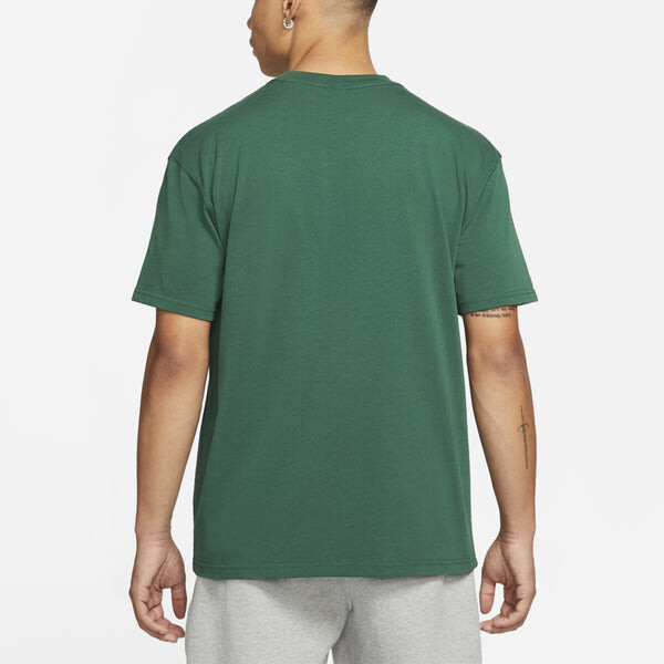 Футболка Stussy x Nike Crossover Alphabet Printing Round Neck Short Sleeve Unisex Green, зеленый — фото 4
